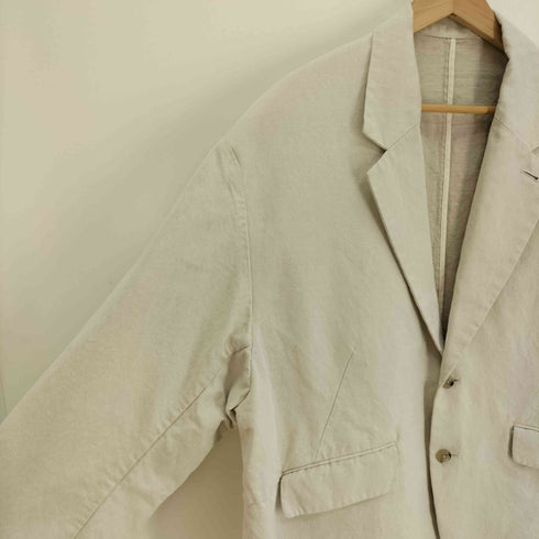 リョウ タカシマ RYO TAKASHIMA リネン混 2B L/S シングルブレスト テーラードジャケット メンズ JPN:3